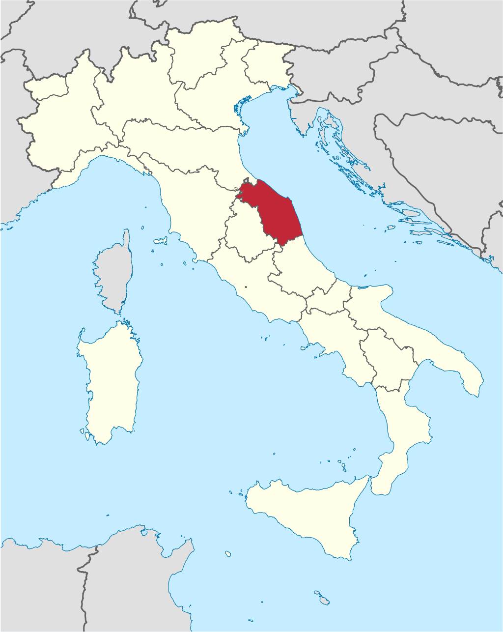 The Damned Farm Urbex location or around the region Marche (Province of Ascoli Piceno), Italy