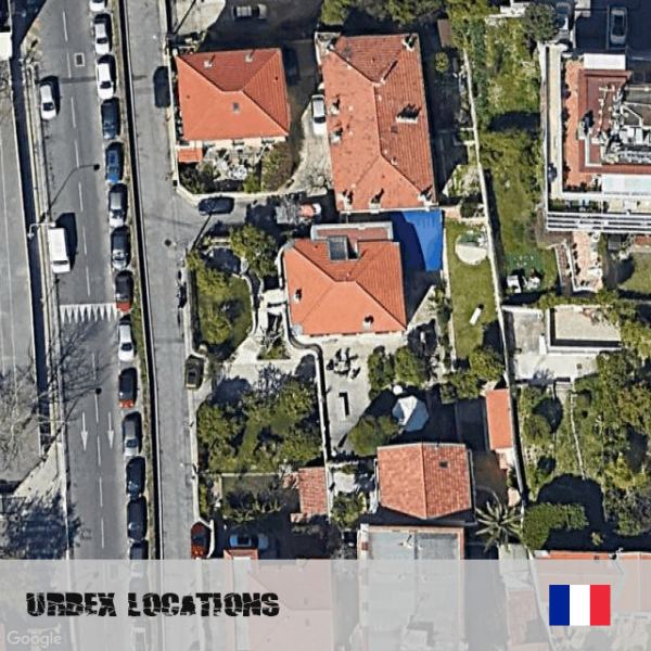Villa Monplaisir Urbex GPS coördinaten