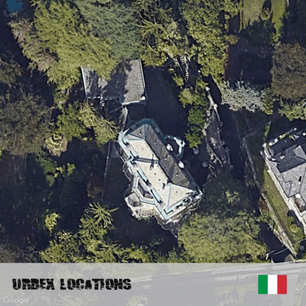Villa Pirotta Urbex GPS coördinaten