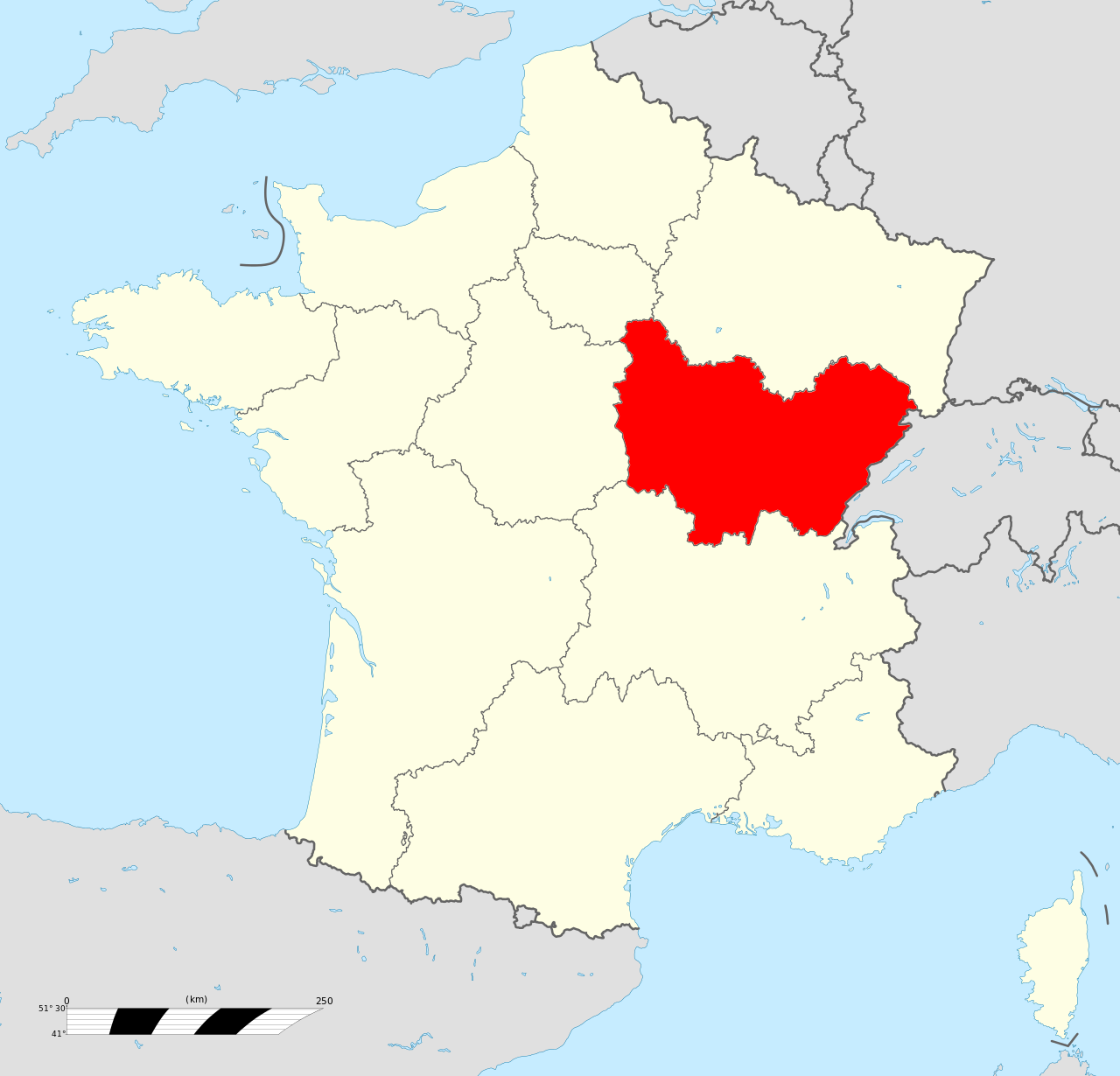 Shaver House Urbex location or around the region Bourgogne-Franche-Comté (Nièvre), France